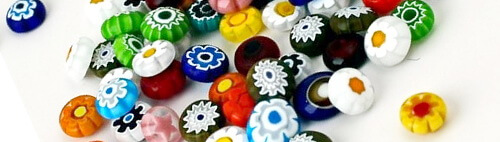 Konfetti, Murrine og millefiori